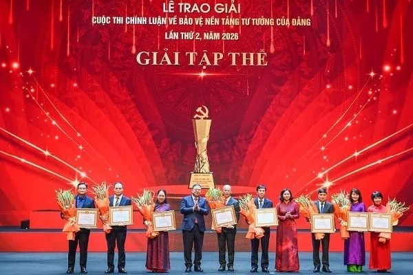 Đảng ủy Bộ NN&MT nhận bằng khen Cuộc thi bảo vệ nền tảng tư tưởng Đảng